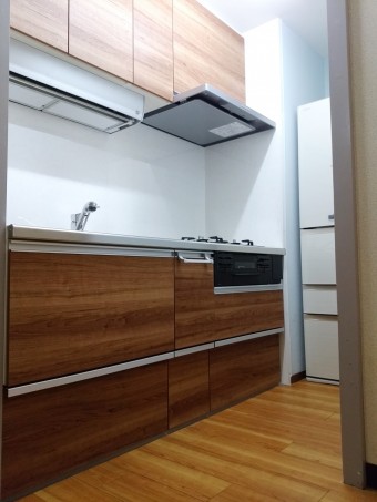 インテリアを楽しむキッチン　品川区Ｙ様邸